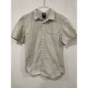 The North Face Shirt Mens Medium Short Sleeve All Over Print